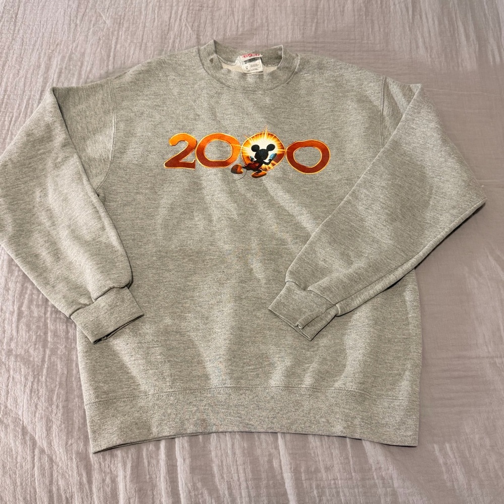 Disney Grat Sweater with 2000 Design